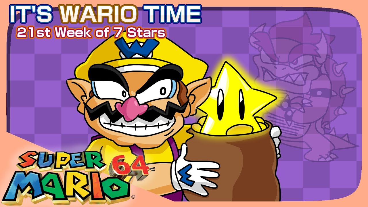Wario in Super Mario 64!? | 7 Stars Week 21 #sm64 #wario