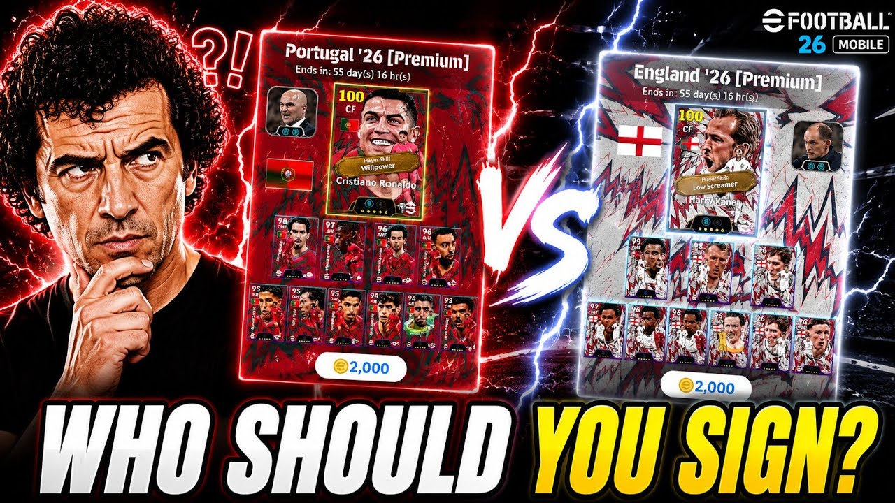 Какой национальный премиум-пакет вам стоит подписать!? 😳 eFootball&trade; 2026 Mobile