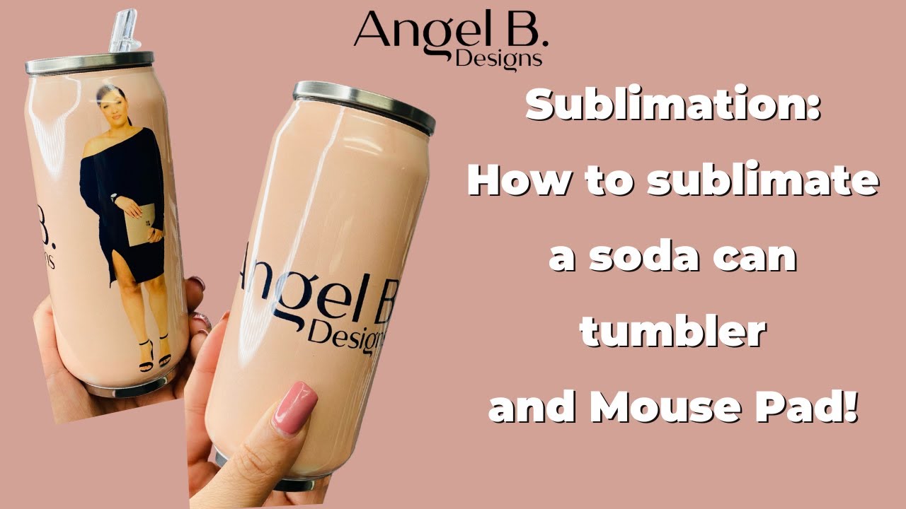 Soda Can Tumbler: How to Sublimate it!