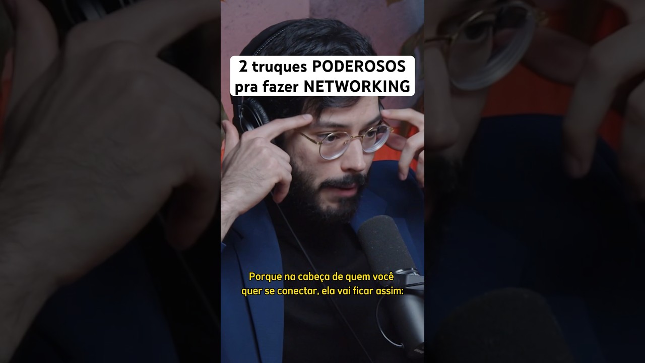 2 truques PODEROSOS pra fazer NETWORKING