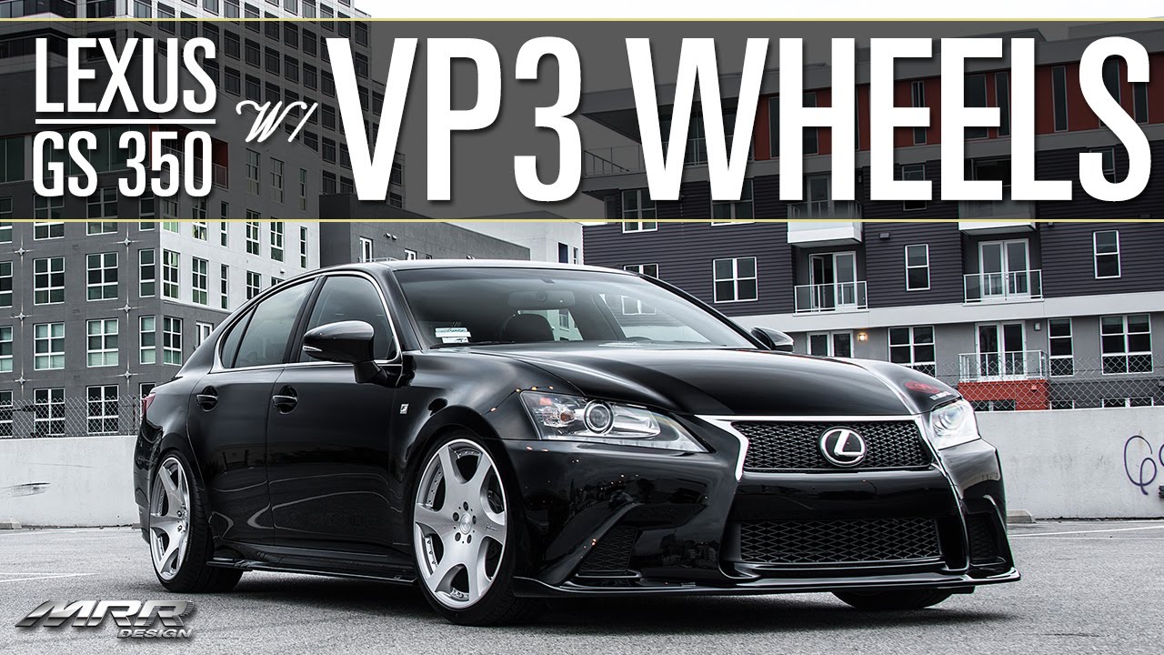 MRR VP3 Wheels: Lexus GS 350