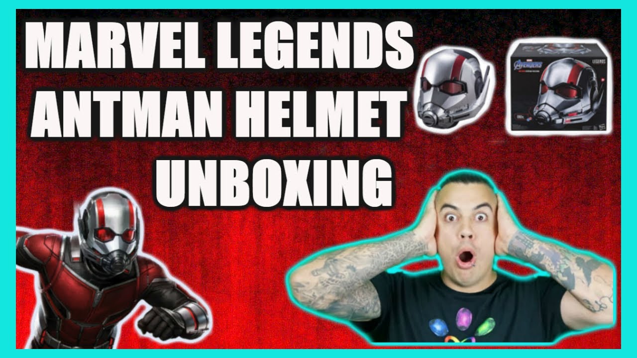 Marvel Legends UNBOXING Ant-Man Replica Helmet Hasbro Toys REVIEW!