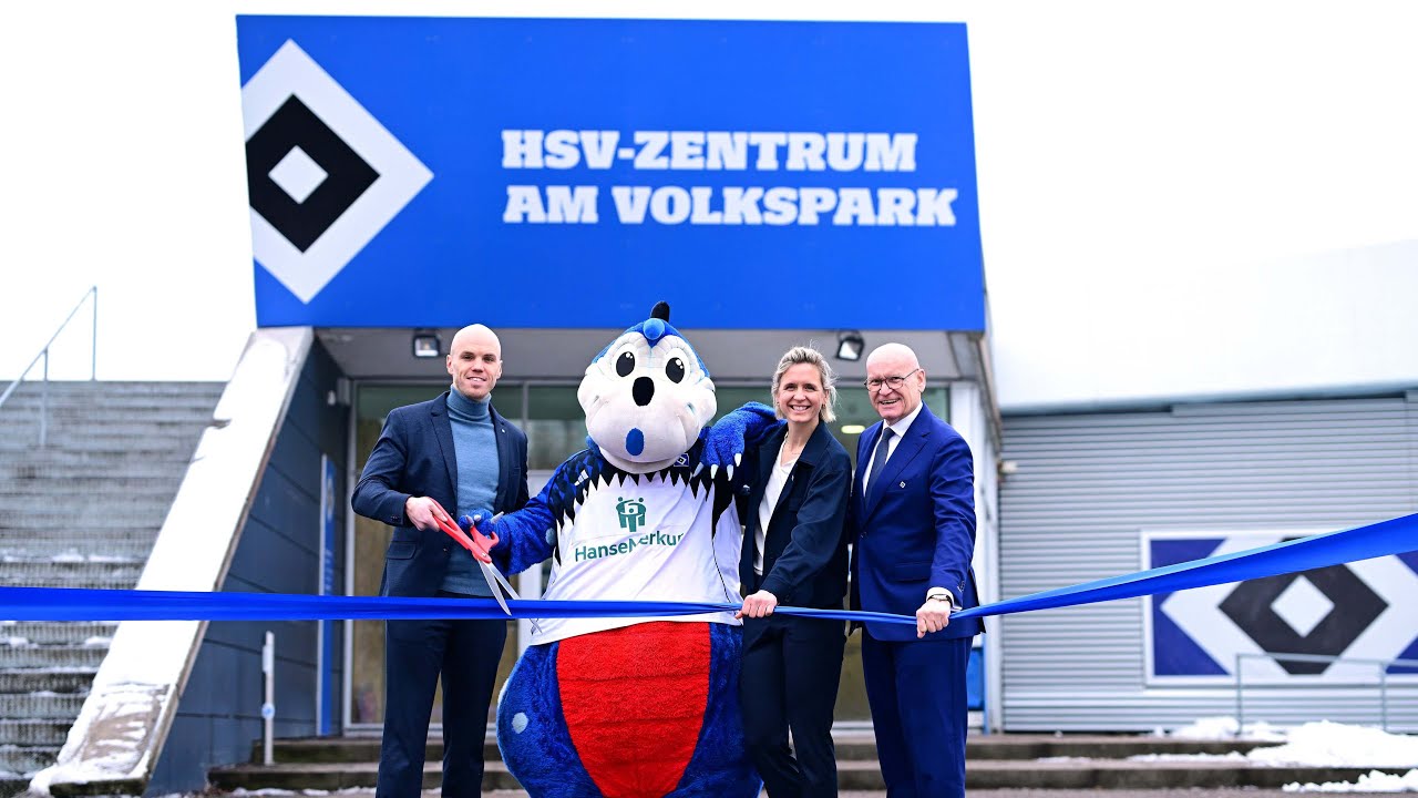 HSV-Zentrum am Volkspark offiziell eröffnet 🔷
