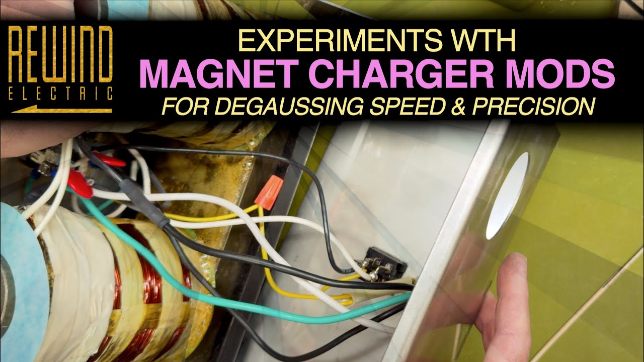 Magnet Charger Mods: Degaussing Speed & Precision