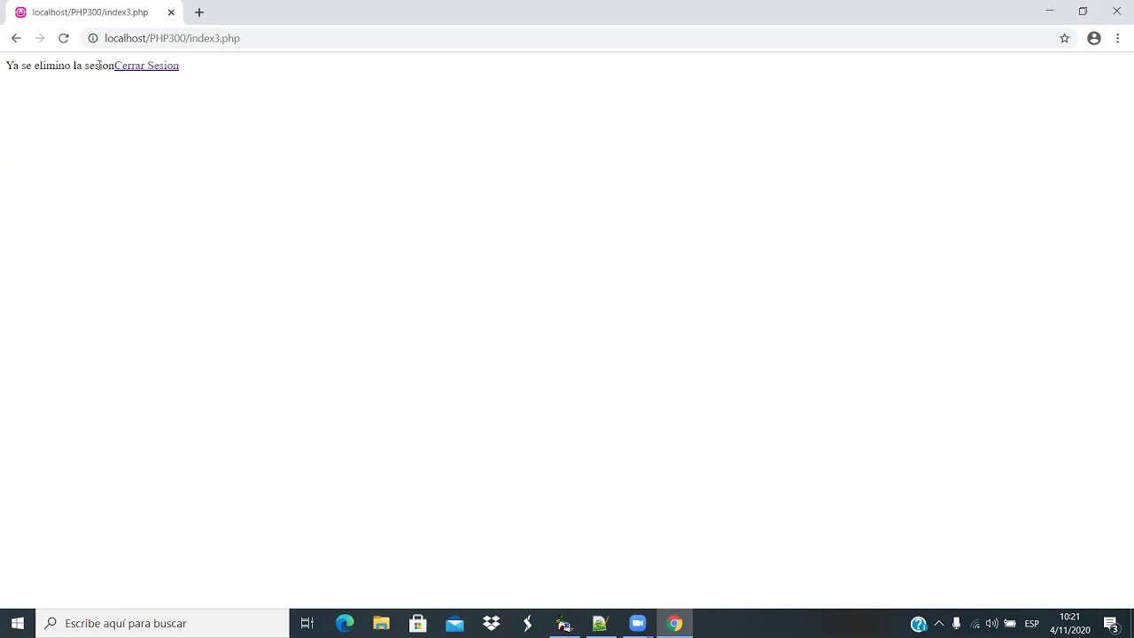 Sesiones PHP