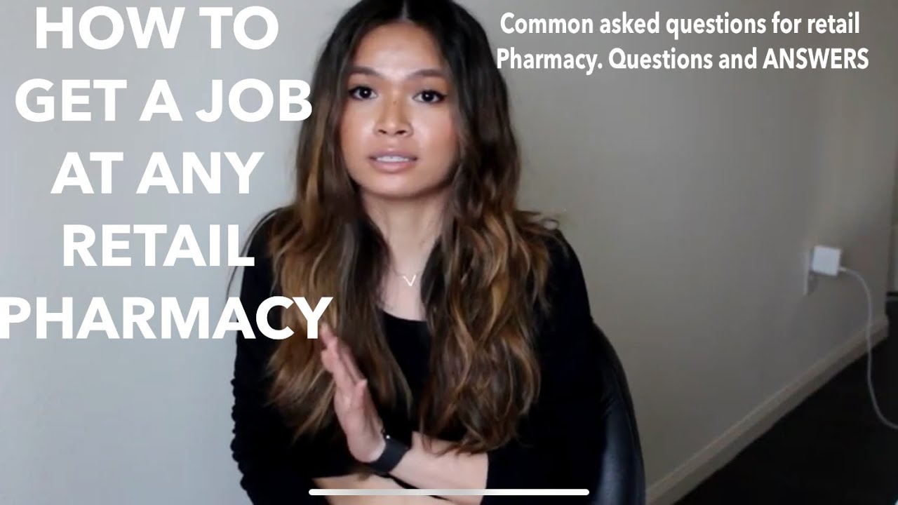 how to get any pharmacy technician job retail pharmacy | Julie Trang Truong