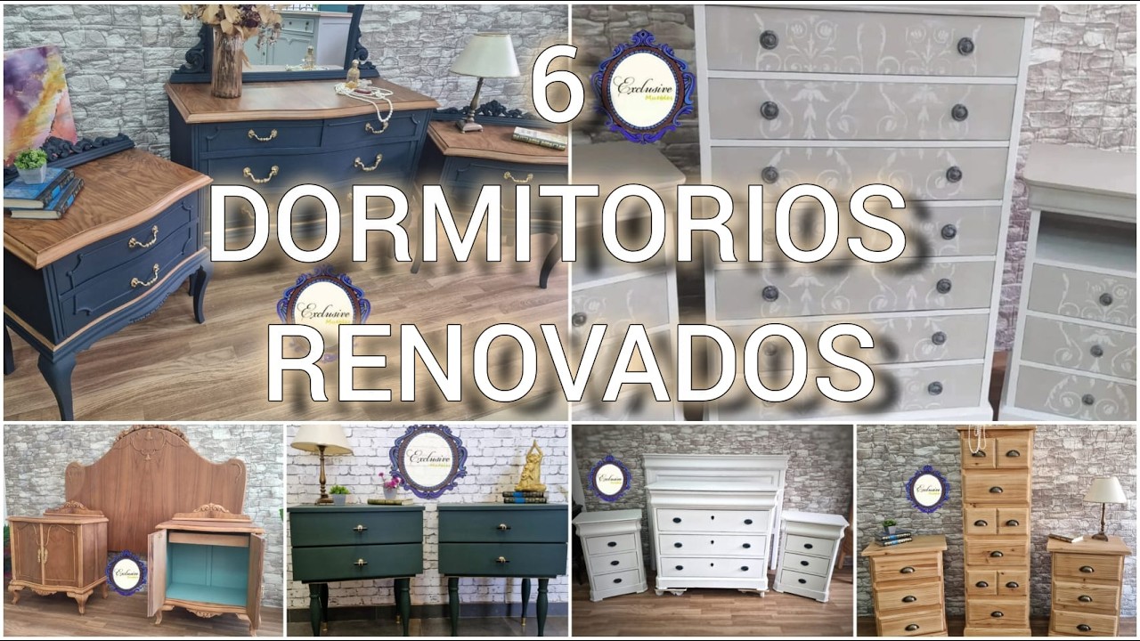 6 RENOVACIONES de Muebles De Dormitorio 