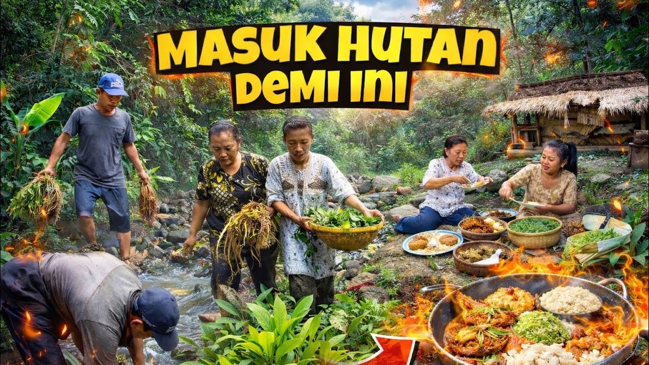 MASUK HUTAN DEMI PUCUK DAUN 