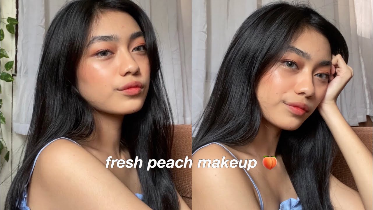 Персиковый эстетический макияж 🍑 [FT. O.TWO.O]