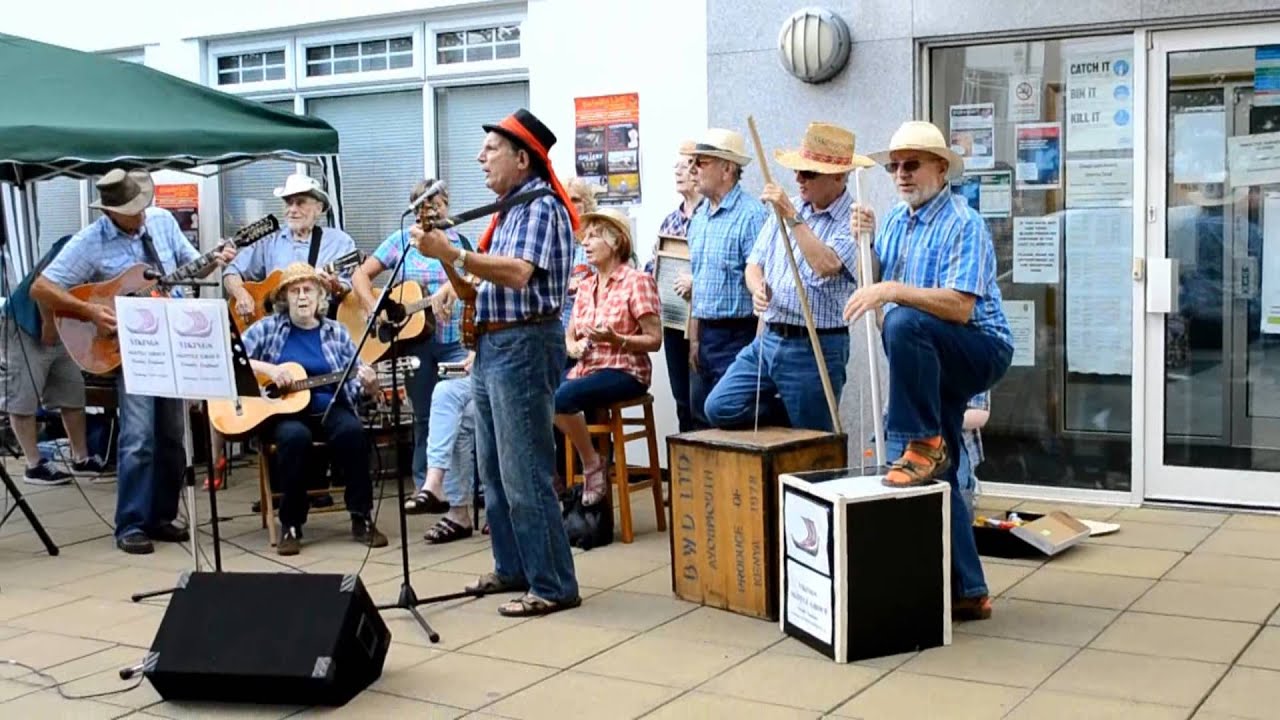 Formby Village Merseyside Formby Live 7th July 2012  Viking Skiffle Group
