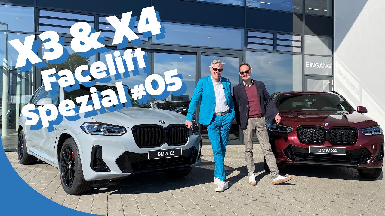 BMW X3 & X4 Facelift Spezial - Wir vergleichen die neuen Modelle mit ihren Vorgängern!