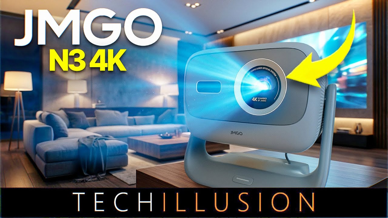 🔥JMGO N3 4K 📽️ High-End HEIMKINO-BEAMER: Für wen lohnt er sich wirklich?😱 Review & Test +VERLOSUNG🎁