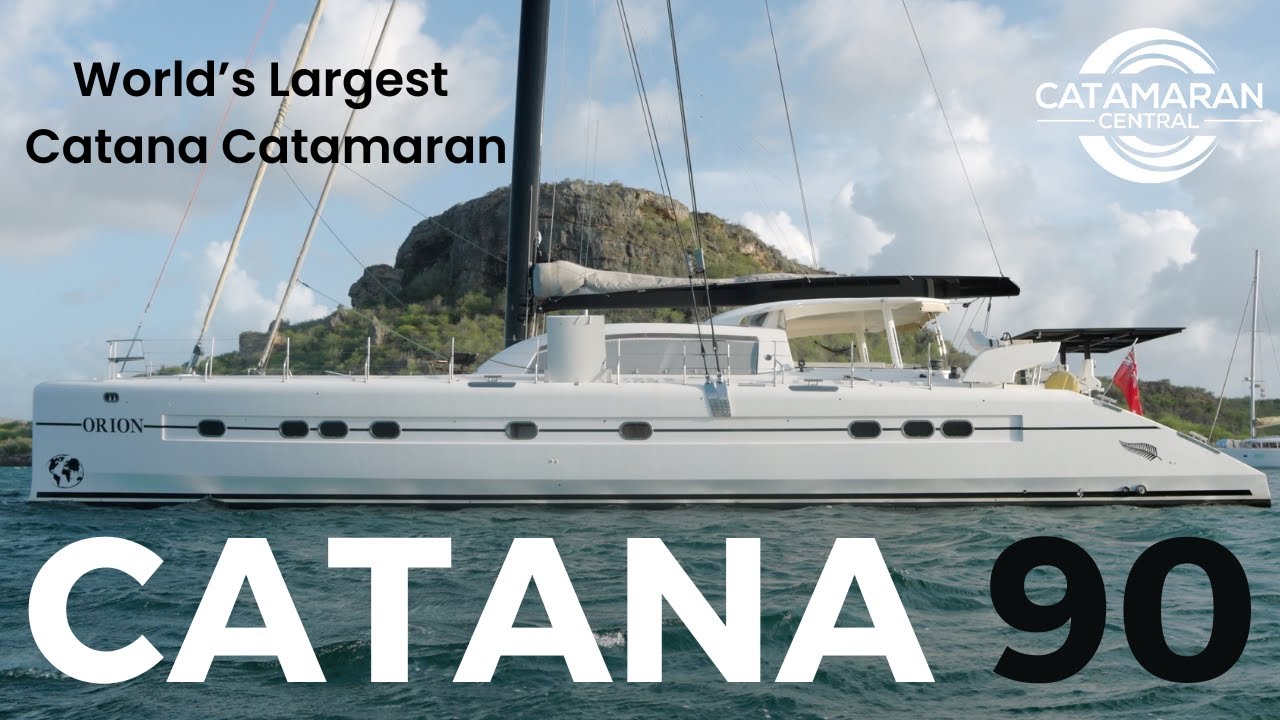 Catana 90 Performance Sailing Catamaran - World's Largest Catana Performance Bluewater Catamaran