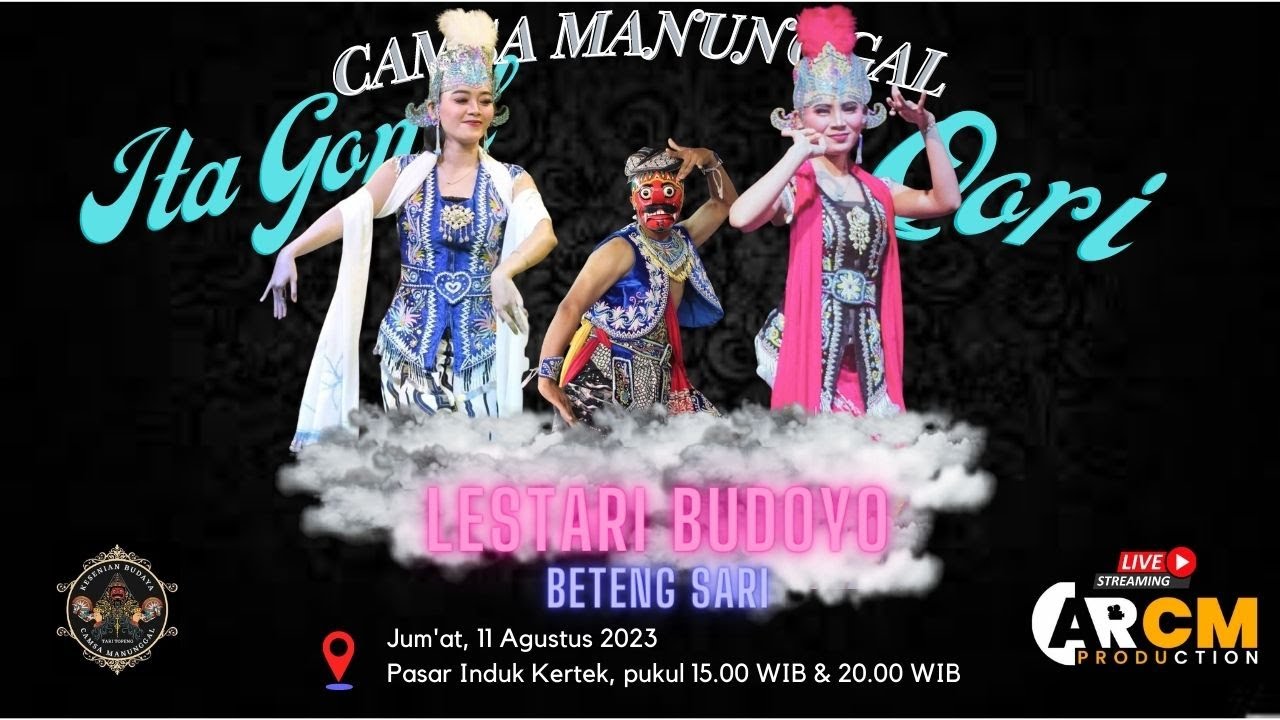 Tari Topeng Wonosobo LESTARI BUDOYO || BETENG SARI KERTEK