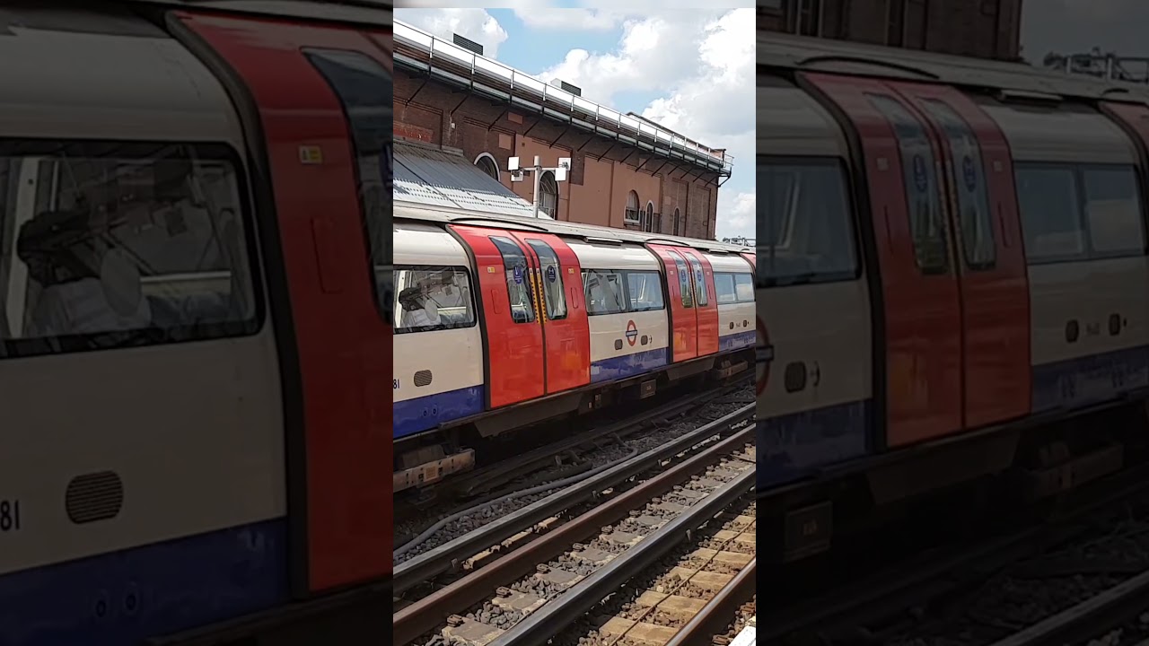 Jubilee Line 96 Stock 96042 + 96081 departing Finchley Rd Station on 05/06/21 #shorts