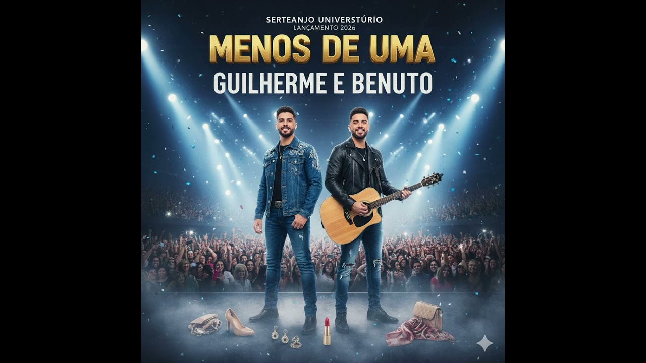 MENOS DE UMA - LANÇAMENTO GUILHERME E BENUTO 2026 - SERTANEJO HIT 2026
