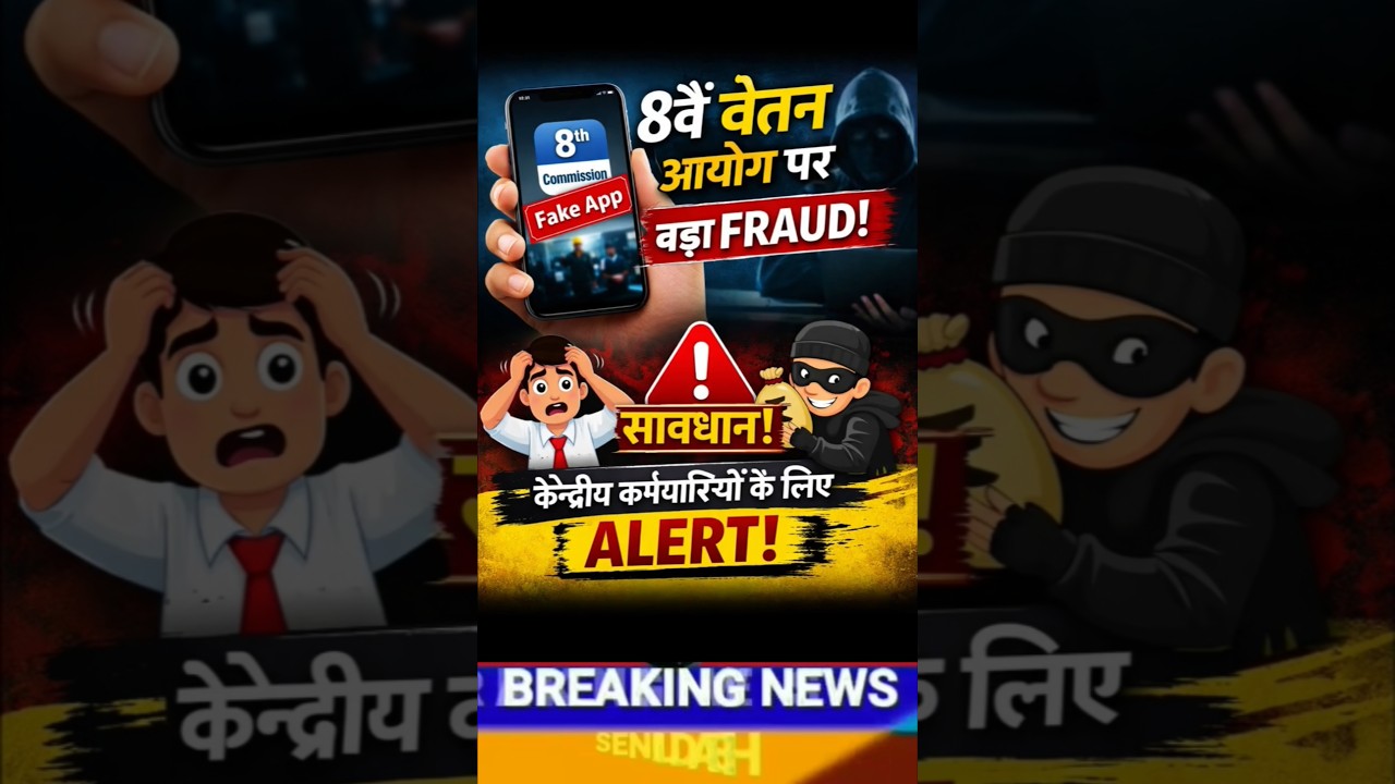 8वें वेतन आयोग पर सरकार की बड़ी चेतावनी, Govt Employees के लिए जरूरी खबर । #news #latestnews