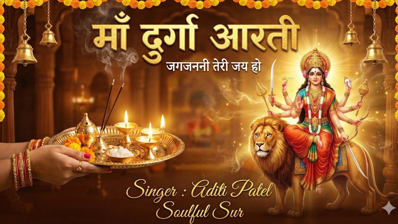 Maa Durga Aarti 2026 | Jagjanani Teri Jai Ho | Aditi Patel | Morning Aarti | New Version
