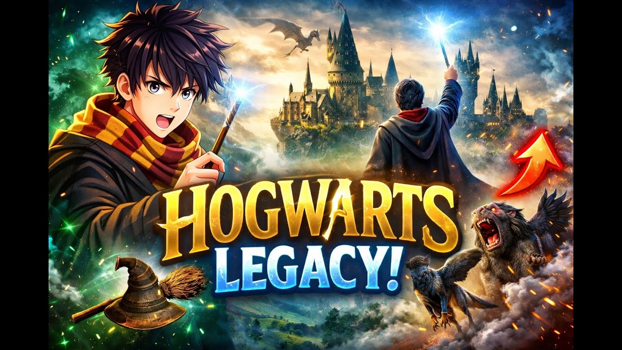 Hogwarts Legacy LIVE — Full Story Mode Gameplay (No Commentary)