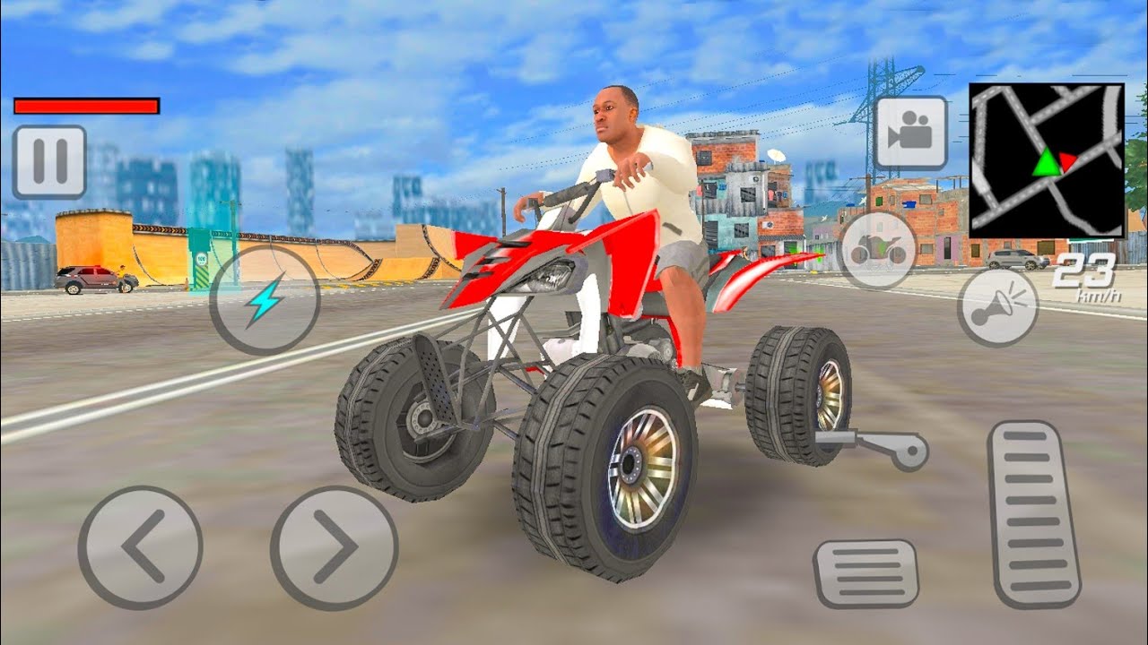 Open City Brasil Tuning 2 ATV Quad Bike Mega Ramps Stunt Driving Simulator Gameplay.