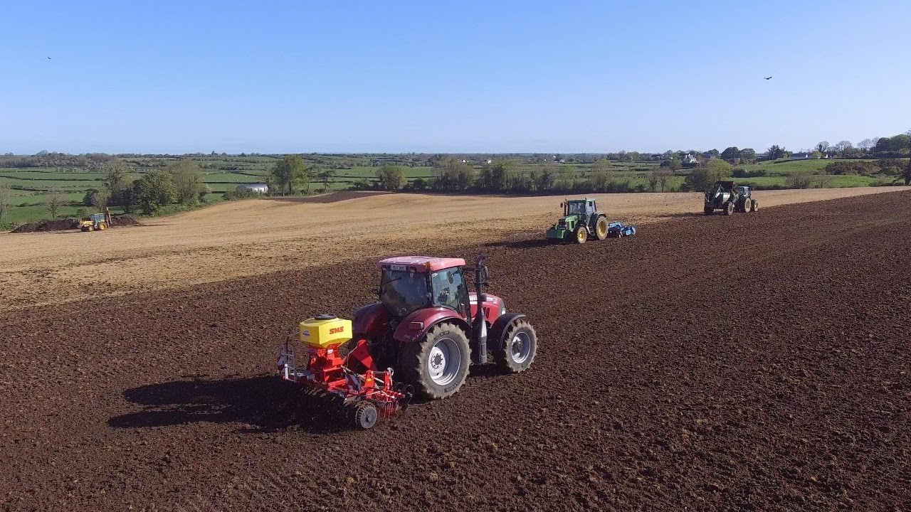 Discing and Sowing Ground