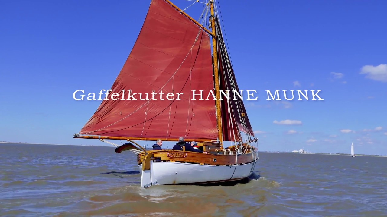FOR SALE - HANNE MUNK - Gaffelkutter Bj 1920 auf der Elbe - 4k