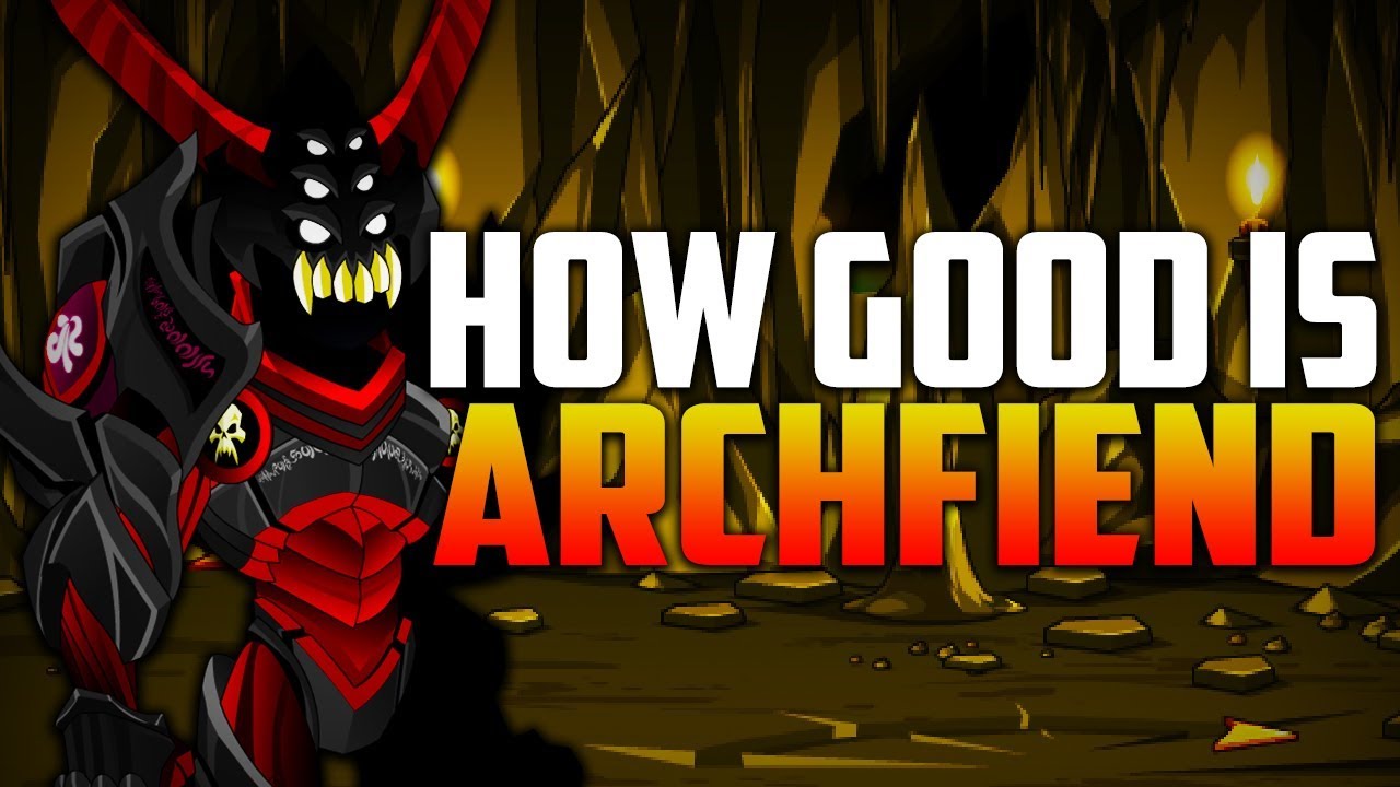 How Good Is ArchFiend? (AQW Enhancements, Class Guide, and Review)