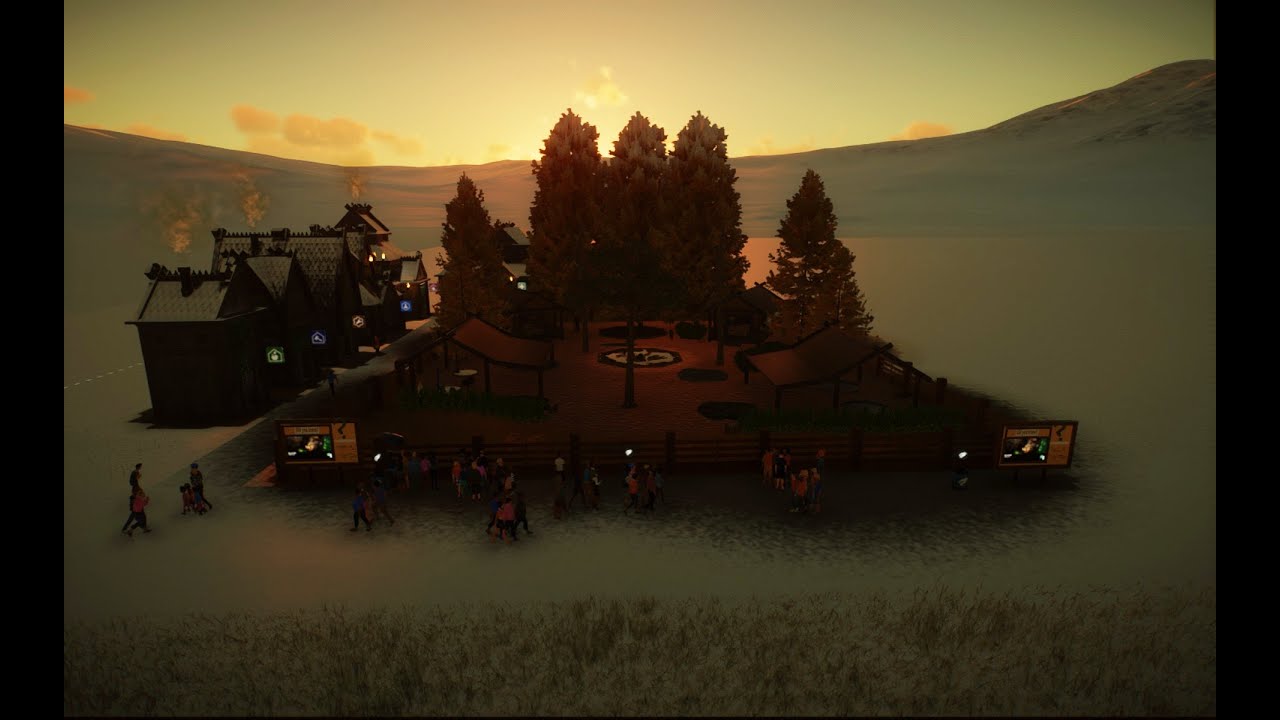Vi starter en arctic zoo (Planet Zoo)