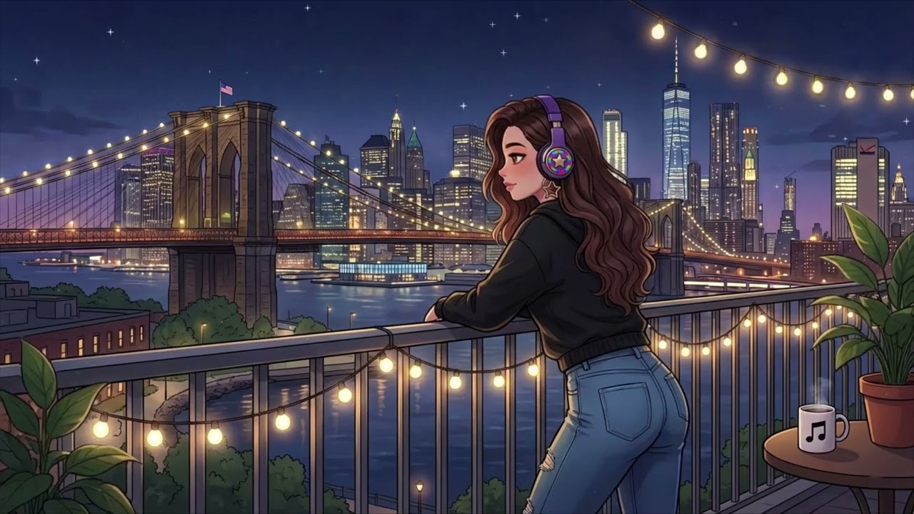 Late Night Balcony lofi hip hop – Chill Beats for Study and Relax