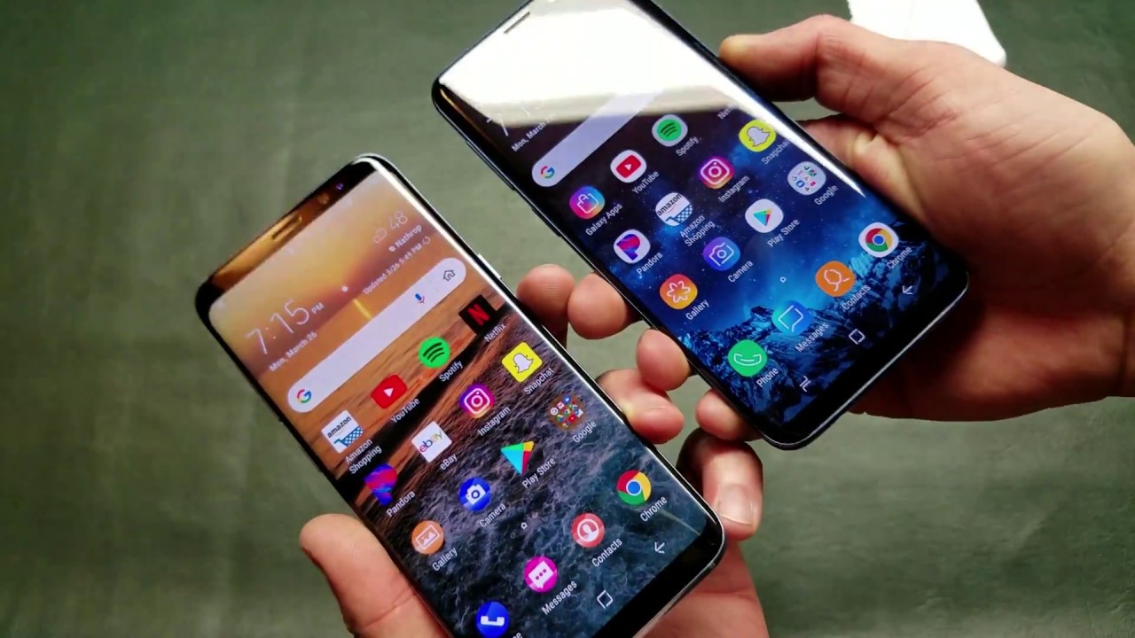 Samsung Galaxy S9 vs S8