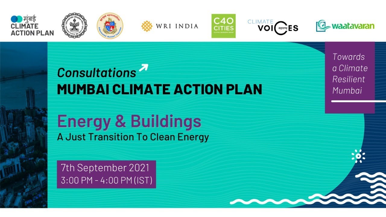 Mumbai Climate Action Plan Stakeholder Consultation - Energy & Buildings