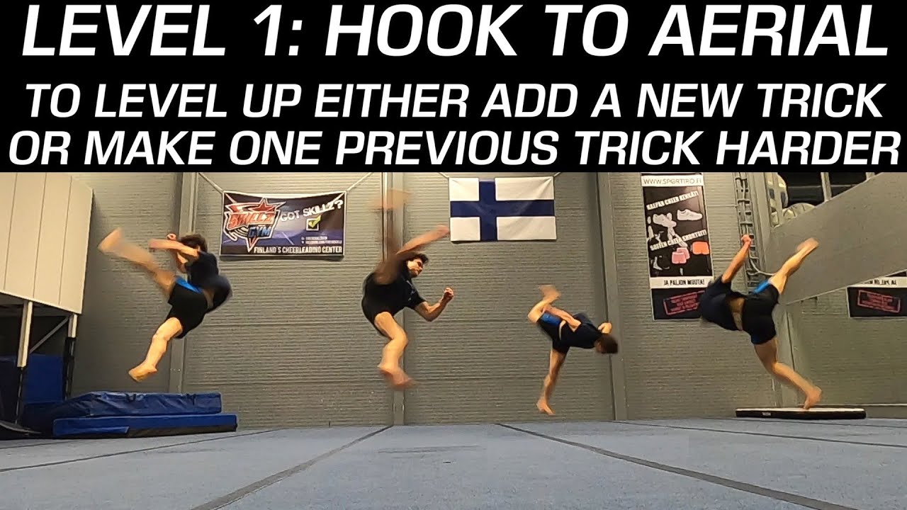 1st Tricking Combo Progression Challenge - 20 Levels