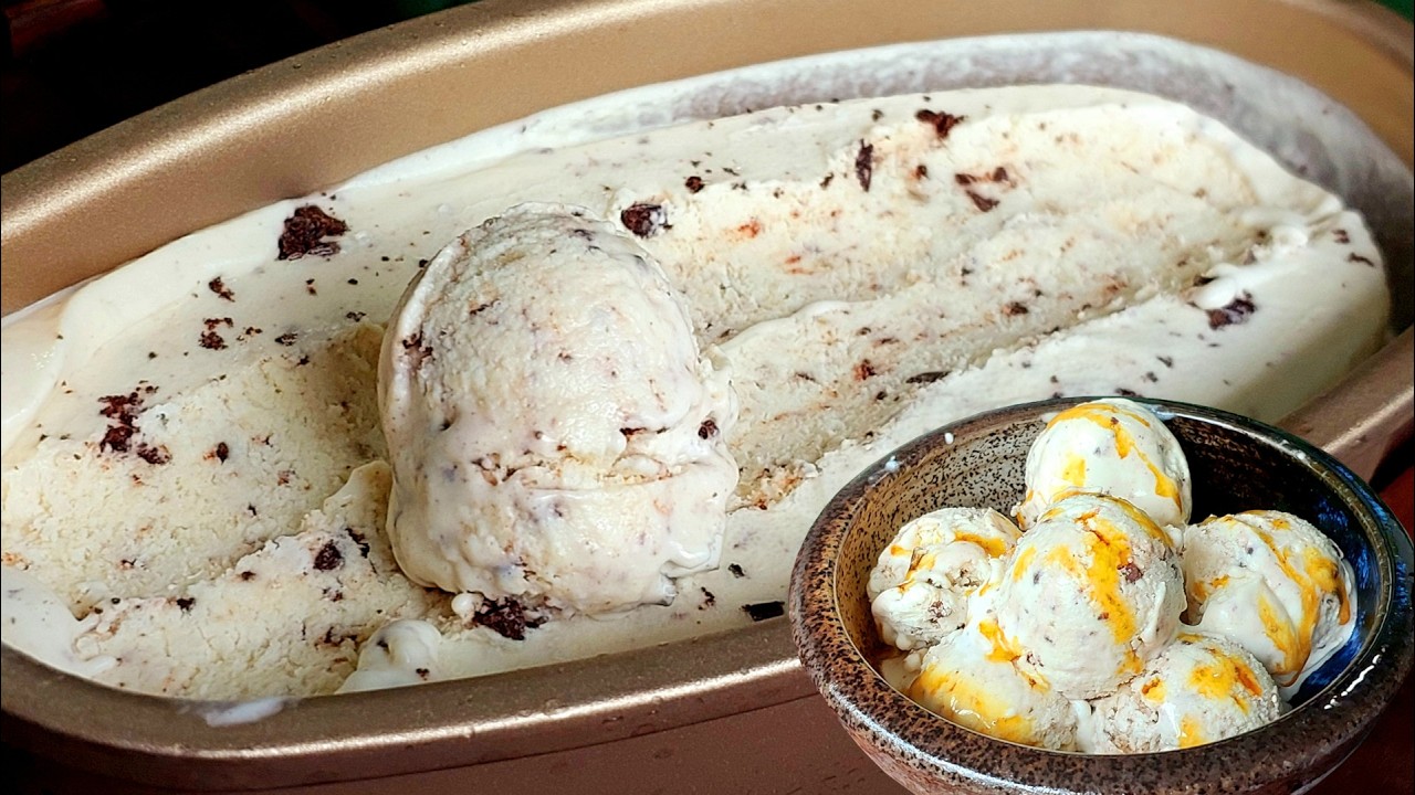 Make Ice Cream with Just Few Ingredients! Everyone is looking for this recipe! No Machine | ChamAura