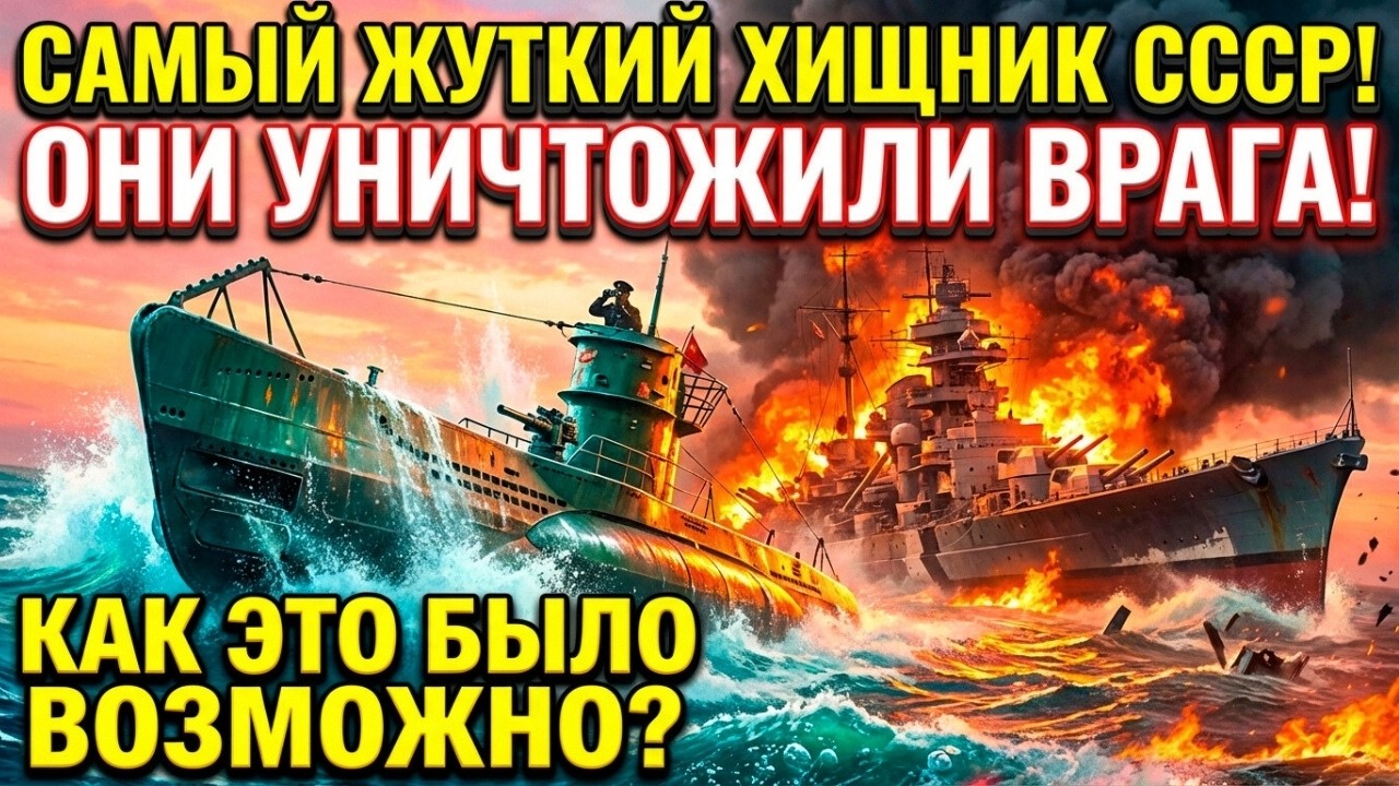 ПОДЛОДКИ-САМОУБИЙЦЫ ИЗ СССР: Секретное Оружие, что ПЕРЕВЕРНУЛО ВОЙНУ! (ПОЧЕМУ МЫ ЭТОГО НЕ ЗНАЛИ?)