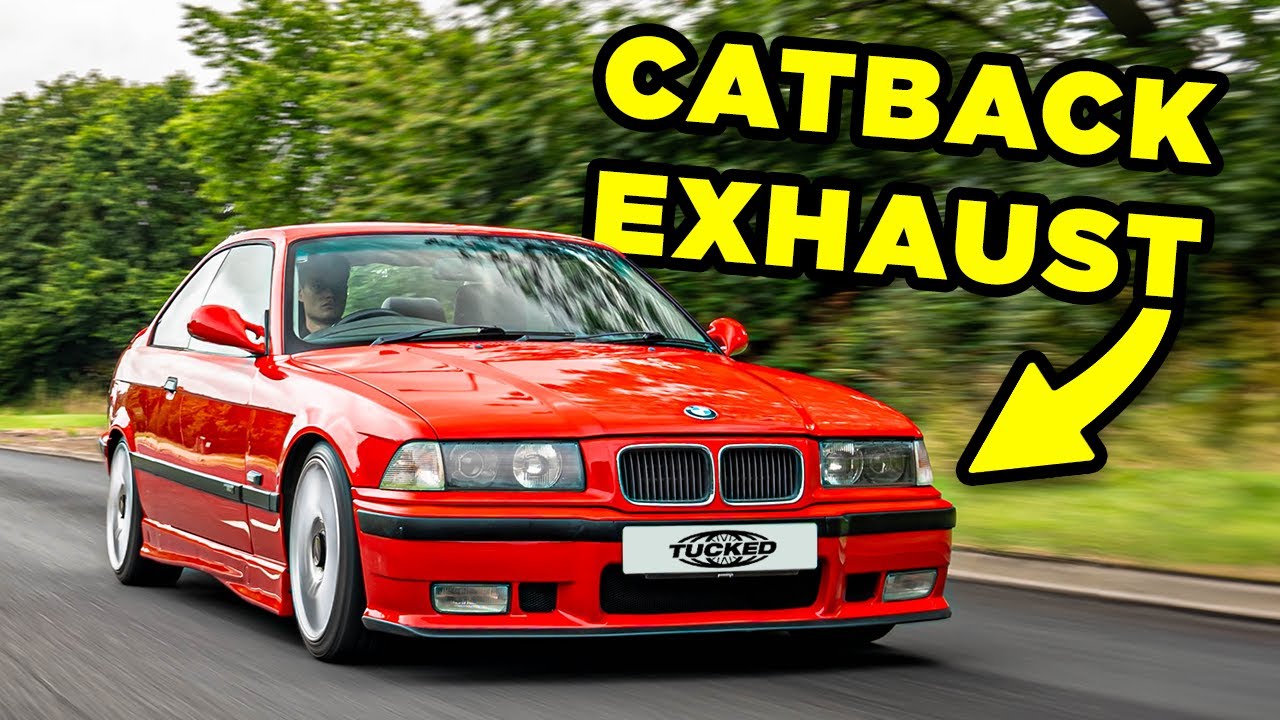 BMW E36 Giveaway Car Gets a Custom Cat-Back Exhaust💥