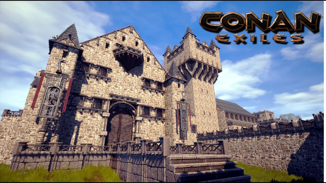 Conan Exiles - Build of the Nemedian Castle (Isle of Siptah)