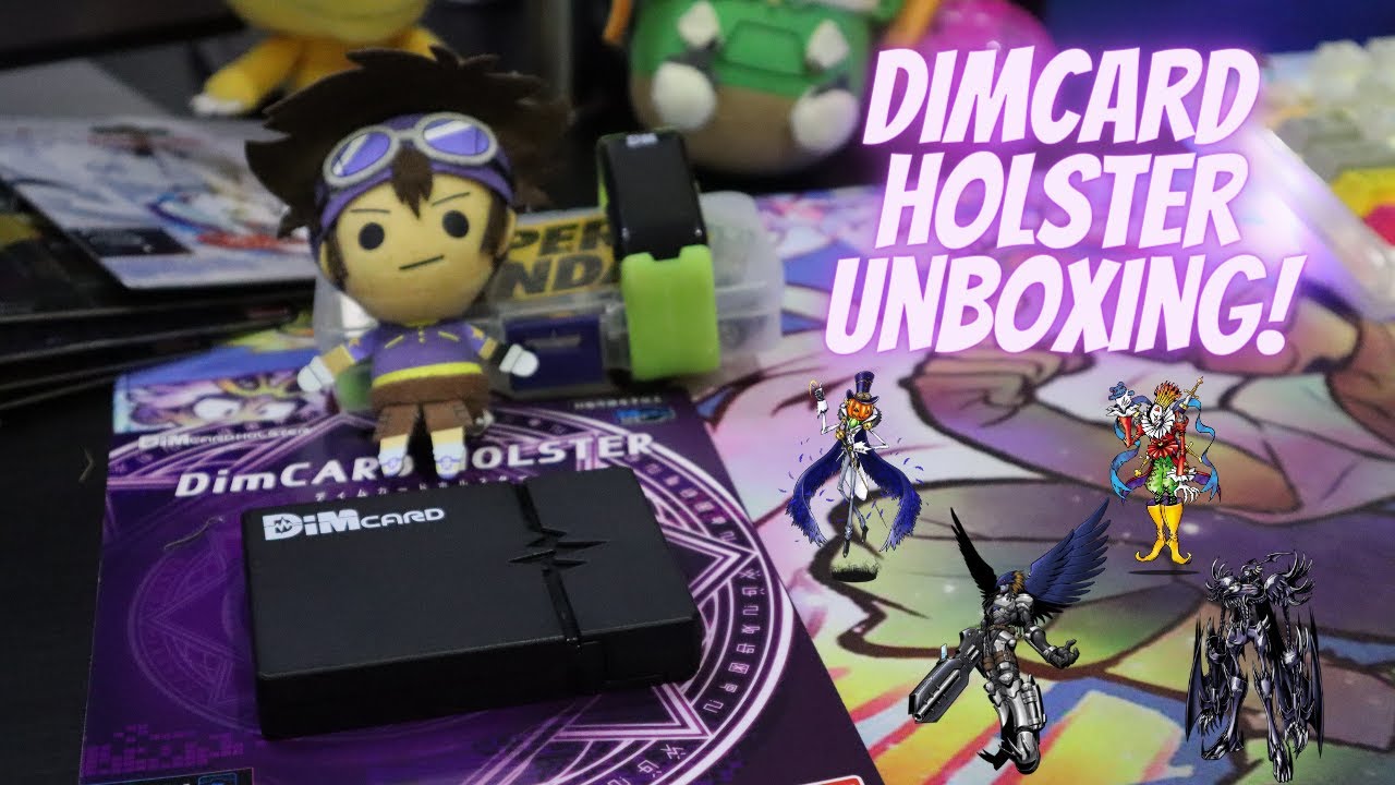 Digimon DimCard Holster + Dynasty Of The Evil Unboxing!