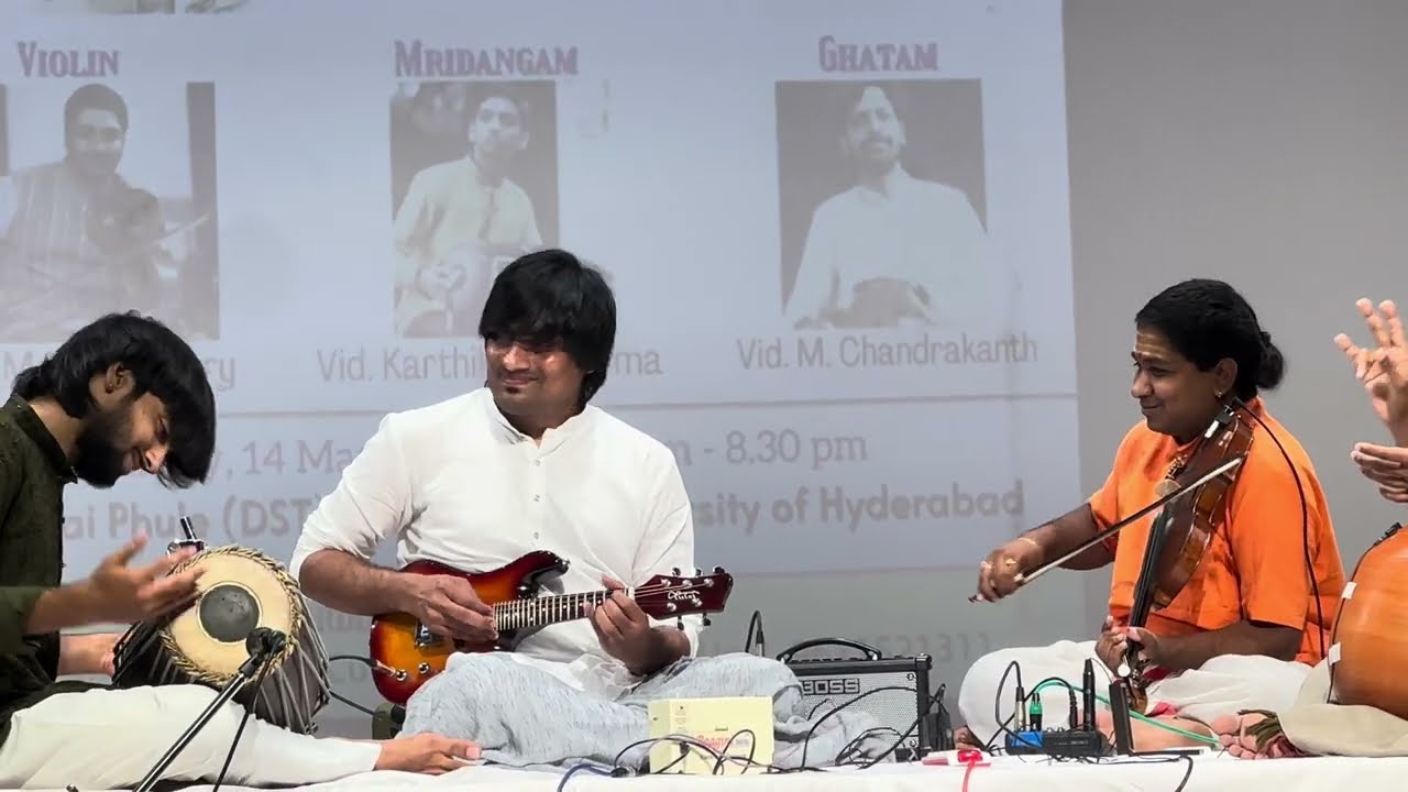 Marivere Dikkevare || Shanmukha Priya || Kalaa Praveena Vidwan Mandolin SM Subhani