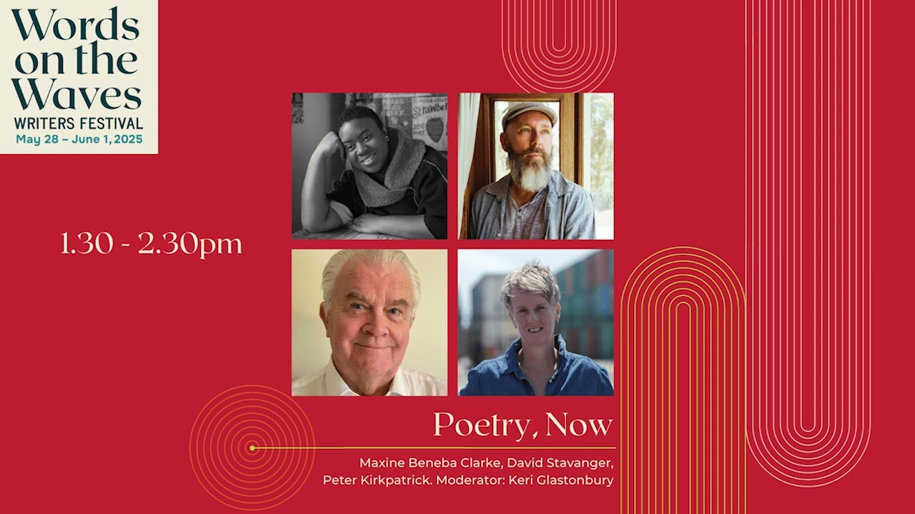 2025 Words on the Waves - Maxine Beneba Clarke, David Stavanger, Peter Kirkpatrick
