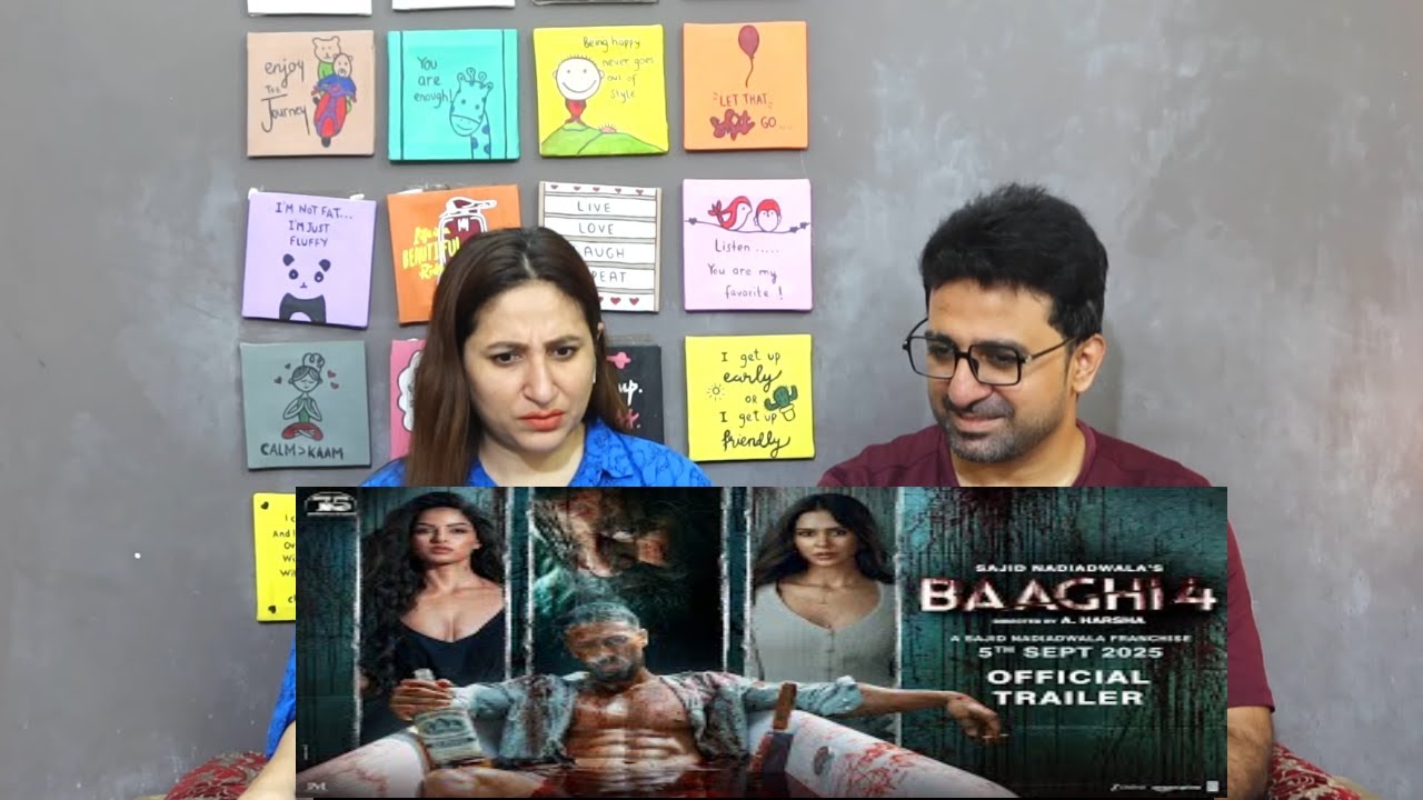 Pak Reacts Baaghi 4 Trailer | Tiger, Sanjay, Harnaaz, Sonam | Sajid Nadiadwala | A.Harsha | 5th Sep