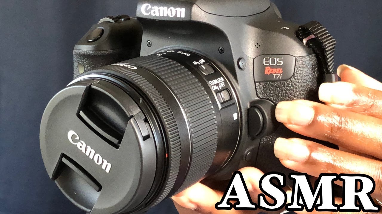 ASMR ~ Camera Unboxing | Whispering, Soft Talking, Canon EOS Rebel T7i, Triggers, Tapping