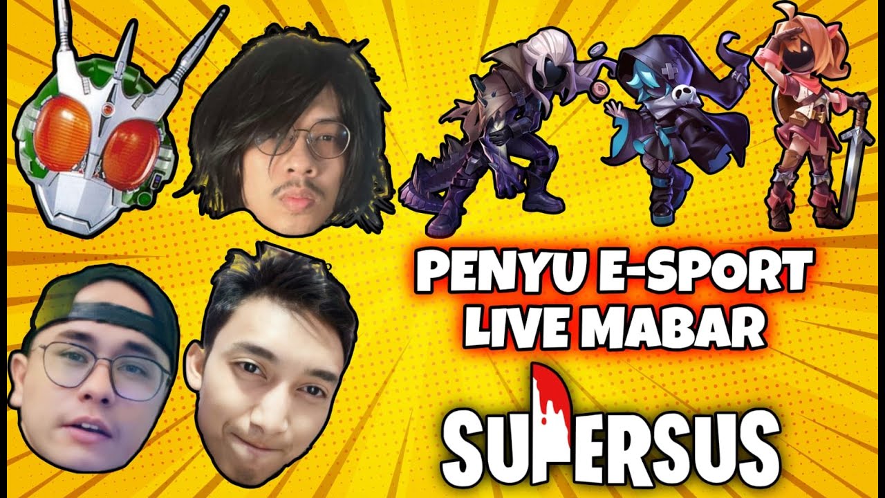 🔴Mabar Super Sus Bareng Penyu Esport Lagi Kuy!!! - Live Super Sus