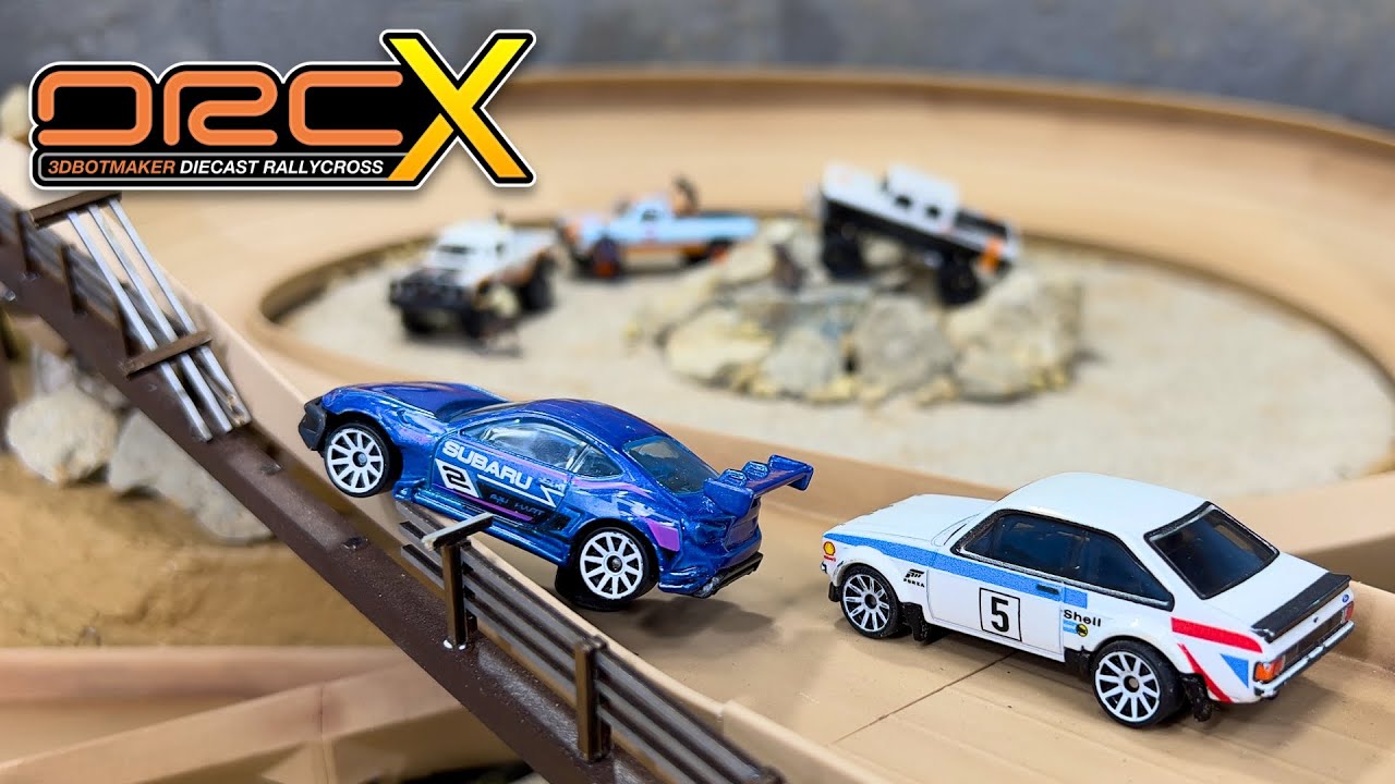 Ford vs. Subaru | DRC-X Diecast Rally Cross Racing