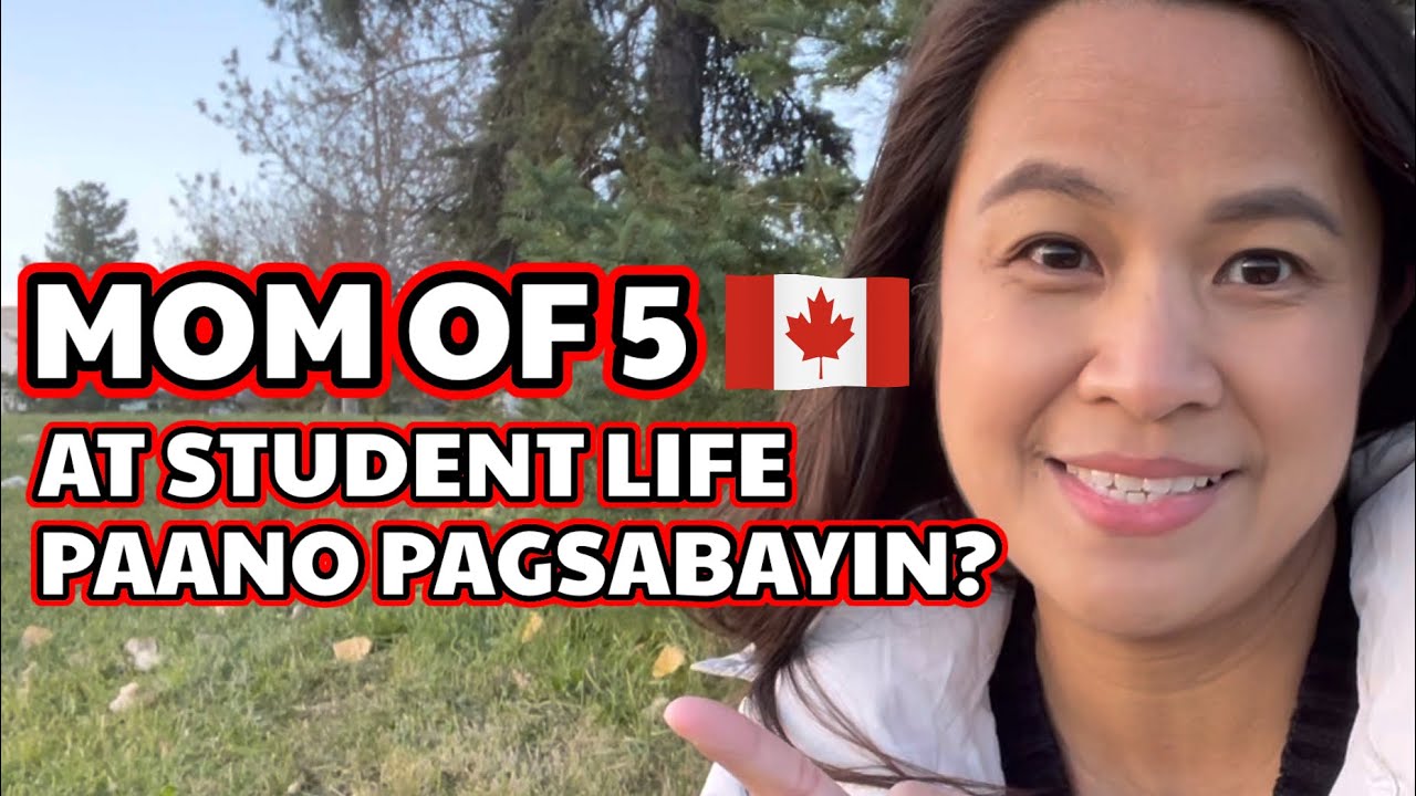 MOM of 5 AT 🇨🇦 STUDENT PA, KAYA BA?  W/ JOB HUNTING TIPS | Vlog 9 | Buhay Canada | Pinoy in Canada