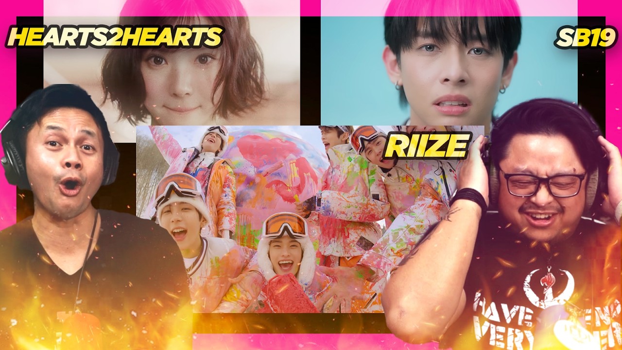 Возвращения! Реакции на клипы Hearts2hearts «RUDE» + RIIZE «All of you» + SB19 «VISA»!