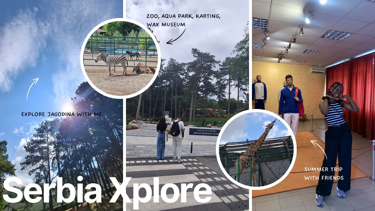 #20 🔥SERBIA Xplore  🇷🇸 | Summer Adventures: Karting, Aqua Park, Wax Museum, Zoo & Friends!
