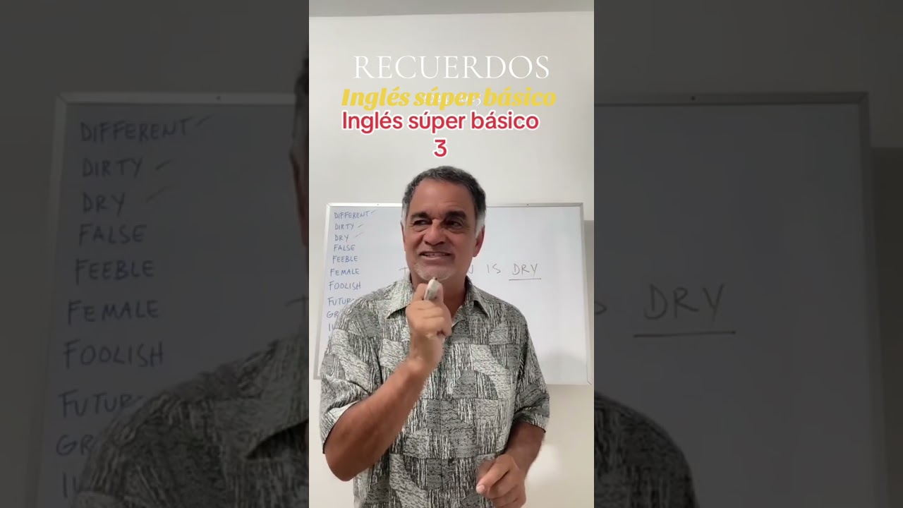 #Inglés súper básico