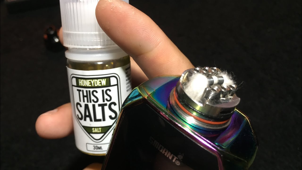 รีวิวน้ำยา This is salts Honeydew 🍈 กับ Soul S RDA