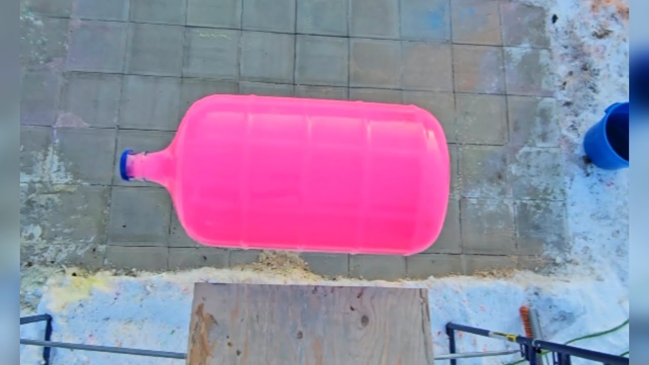 🎈Breaking Glass Bottles and Balloon Drops! Crushing Crunchy & Soft Things!🔥
