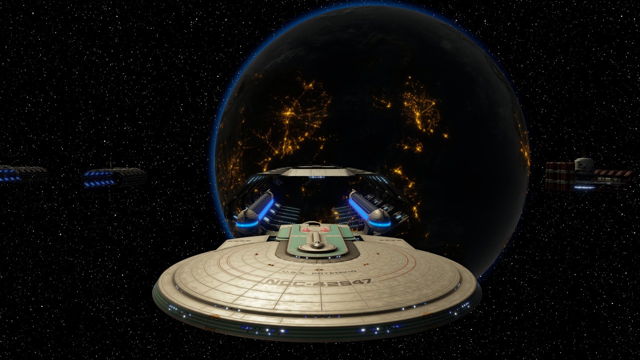 NCC-42547 USS Potemkin lost the battle against space raiders